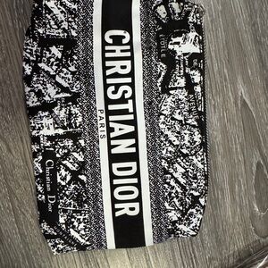 Dior Monochrome Graphic Pouch gift with purchase item